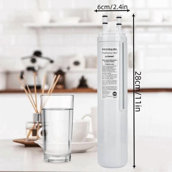 2-Pack ULTRAWF PureSource Ultra Water Filter, Replacement Cartridge for Frigidaire Refrigerators,White