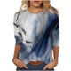 thumbnail image 1 of Tops de Mujer Blusas de Manga Larga Moda Casual Cuello Redondo Camiseta Suelta Otoño Jersey Odeerbi  ODB185396, 1 of 6