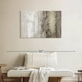 thumbnail image 2 of Elephant Stock Glitter Rain I Wall Art - Horizontal Canvas Wall Art - Living Room Wall Decor - Abstract Canvas - Gray And White Decor By Jennifer Goldberger - 36" x 24", 2 of 8