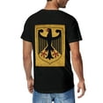 thumbnail image 3 of T-shirt German Coat Of Arms  Soft Cotton Adult Heat-Transfer Graphic T-Shirt - 180g Breathable Fabric, Unisex Summer Casual Wear with Durable Heat-Printed Design, 3 of 10
