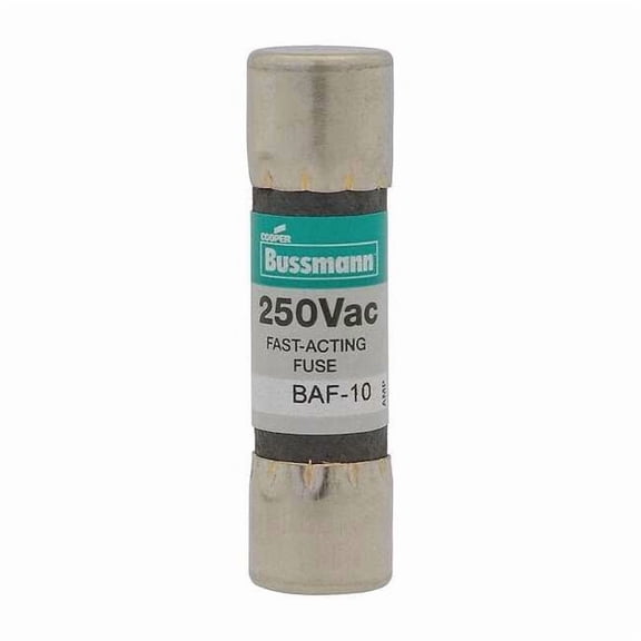 Eaton Bussmann Fuse,Midget,10A,BAF Series BAF-10