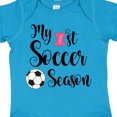 thumbnail image 4 of Inktastic My 1st Soccer Season Girls Baby Bodysuit, 4 of 5