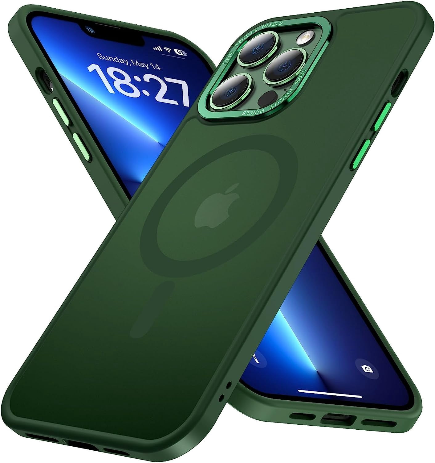 アイフォン12プロマックスケース for iPhone 12 Pro Max Case Magnetic Compatible with MagSafe Slim