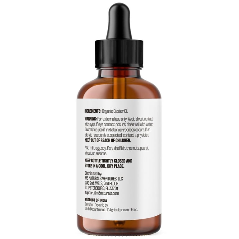 M3 Naturals 100% Cold-Pressed Castor Oil photo 6