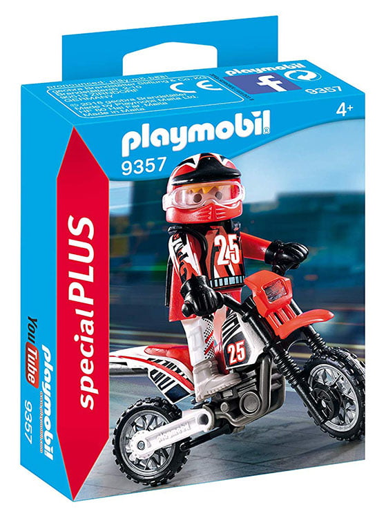 for Kids 4 and Up PLAYMOBIL SPECIAL PLUS Motocross Driver 9357 