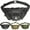 Black, variant on Tactical Fanny Pack, Military Waist Pack for Men
