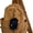 Brown, variant on Women Casual Washed Canvas Mini Backpack, Lightweight Multiway Small Daypack, Convertible Crossbody Sling Bag Travel Shoulder Purse with Plush Sheep Pendant for Daily Outdoor