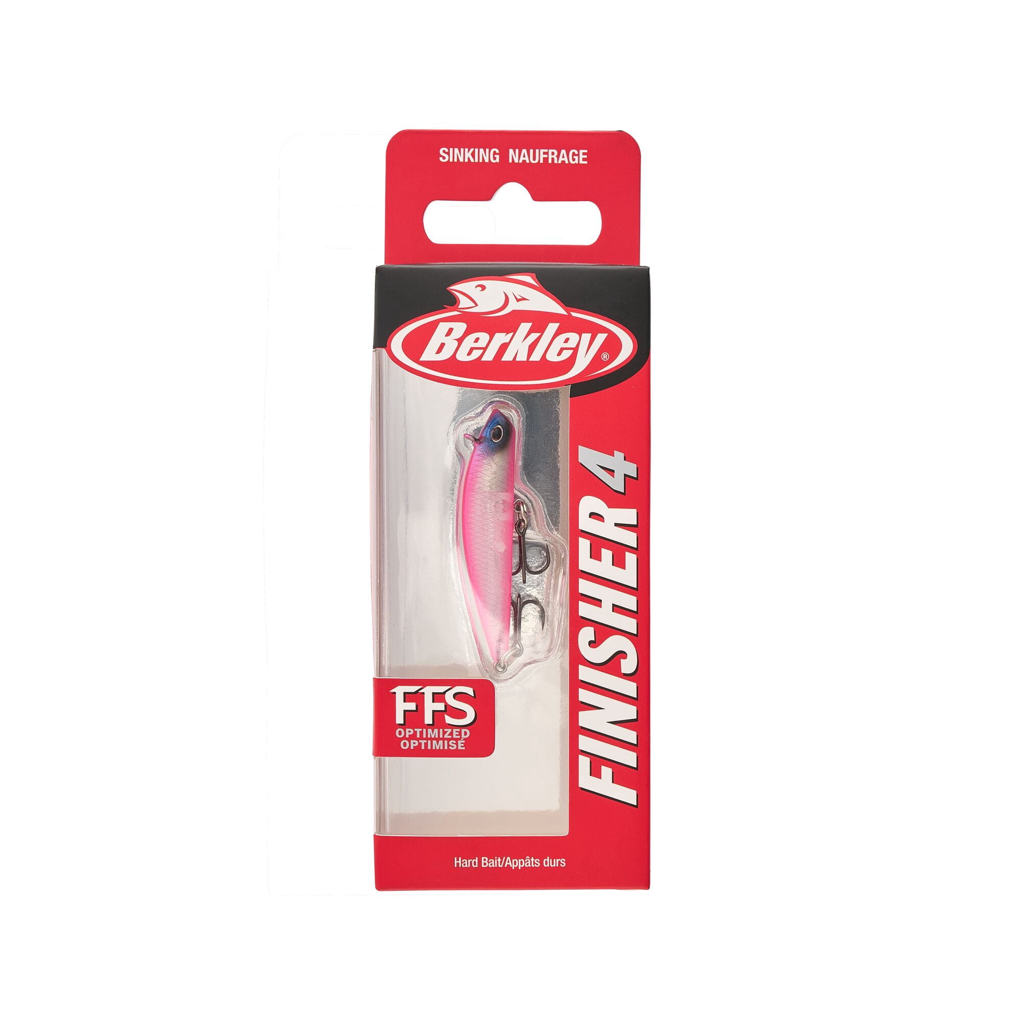 Berkley Finisher, 1.75 in, Glide Baits, Pink Pearl (1 Count)