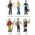 thumbnail image 2 of 16 de Personas de istas, Granjera Modelo de Trabajo de Oveja, Juguete Educativo para , Regalos de , Decoración Del H Hugo Figura de acción de PVC agricultor, 2 of 9