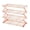Rose Gold 4-Layers, variant on Shoreew 3/4-Tier Collapsible Cooling Rack Foldable Adjustable Stackable Design Non-Stick Coated Metal Cooling Rack Cakes Baking Kitchen Tool