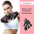 thumbnail image 2 of REXCHI-guantes de ciclismo para hombre y mujer, manoplas de medio dedo para Fitness, deportes al aire libre, levantamiento de pesas, Yoga, transpirables, usable Fivean Guantes deportivos, 2 of 2