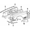 Genuine OE Mercedes-Benz Splash Shield - 107-884-01-35