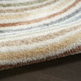 thumbnail image 2 of Nourison Astra Machine Washable 7'10" x Round Ivory Multicolor Mid-Century Modern Indoor Rug, 2 of 9