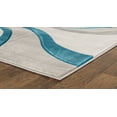 thumbnail image 2 of Modern Swirls Hand-Carved Soft Living Room Area Rug, 2 of 3