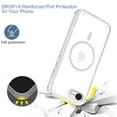 thumbnail image 2 of Designed for Magnetic iPhone 16e Case,[Compatible with MagSafe] [Military Grade Drop Protection] Slim Hybrid Rubber Translucent Matte Shockproof Anti-Fingerprint Phone Case,A, 2 of 5