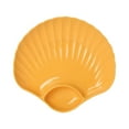 thumbnail image 1 of Cqxid Tableware Under $5 Multi-purpose Creative Snack Tray Plastic Shell Shape Plate Multifunction Fruit Plate, 1 of 1