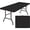 Black, variant on Jopath 6 Foot Folding Table,Outdoor Table for Picnic Party Dining Camping,White