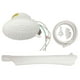 thumbnail image 2 of Regadera Eléctrica Bella Ducha Ultra 4 Temperaturas 127V 4800w Blanca Con Brazo Lorenzetti 3637-347, 2 of 9