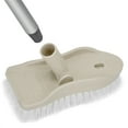 thumbnail image 5 of Floor Scrub Brush Bathroom Long Handle Bathtub Push Broom Shower Tile Scrubber Indoor Kitchen Scrubbing Cleaning Brush for Hard to Reach Areas, 5 of 7