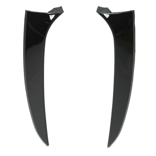 2pcs Gloss Black Rear Window Side Spoiler Wing Canard Splitter Replacement for KIA Sportage 2011‑2015