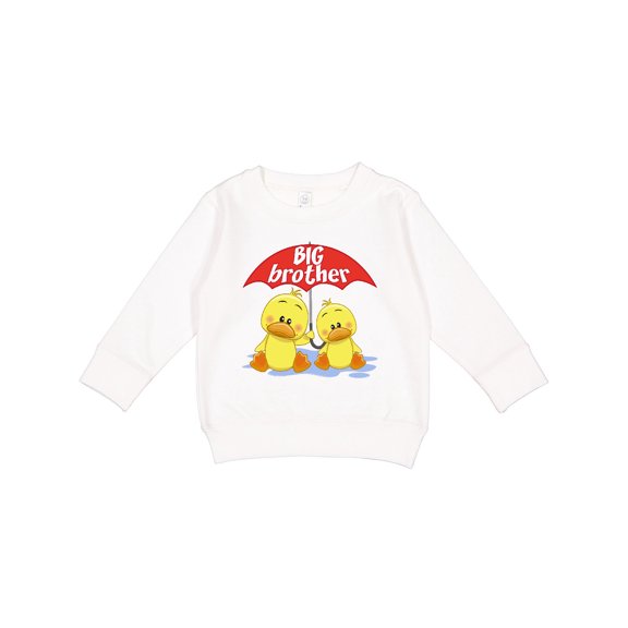 Inktastic Big Brother Duck Toddler Sweatshirt
