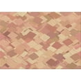 thumbnail image 1 of Ahgly Company Indoor Rectangle Patterned Macaroni and Cheese Yellow Area Rugs, 4' x 6', 1 of 6