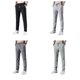 thumbnail image 3 of Pantalones elásticos de secado rápido para hombre, pantalones transpirables en frío para correr, pantalones deportivos con cordón y bolsillos, 3 of 5