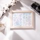 thumbnail image 3 of Un conjunto de pegatinas florales, programa de letras transparentes, pegatinas impermeables, recortes para equipaje de monopatín y portátil, 3 of 5