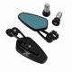 thumbnail image 1 of Universal Motorcycle Rear View Mirrors for Handlebar End - Side Mirrors Compatible with Multiple Models, 1 of 5