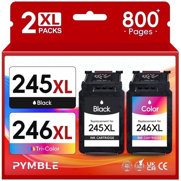 245 Ink for Canon Ink 245 and 246 Compatible for Canon PG 245 Black Ink Cartridge for printer PIXMA MG2522 TS3122 TR4520