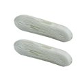 thumbnail image 1 of Cordones Kiwi Casual Planos Blancos 27 cm, 1 of 1