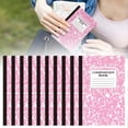 thumbnail image 2 of 10PCS A5 Sewing Notebook 30 sheets 60 Pages Exquisite Patterned Notebook(Pink), 2 of 9