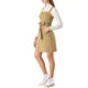 thumbnail image 4 of Vestido de mezclilla A-Line con tirantes ajustables para mujer INSPIRE CHIC XL caqui primavera verano, 4 of 7