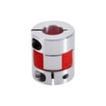 thumbnail image 1 of 12mm x 8mm CNC Flexible Ciruela Acoplamiento Eje Acoplador Motor paso a paso Codificador Conector Acoplador D20 L30 Abrazadera de aleación de aluminio EOTVIA No, 1 of 7