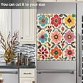 thumbnail image 3 of Yayeee Magnetic Dishwasher Cover for The Front Decoration Home Kitchen Machine Sticker Protector, Colorful Flowers, 3 of 6