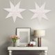 thumbnail image 5 of BESPORTBLE - Linterna de papel con forma de estrella ahuecada, decoración de pantalla de estrella para el hogar, boda, cumpleaños, fiesta, fiesta (blanco), 5 of 7