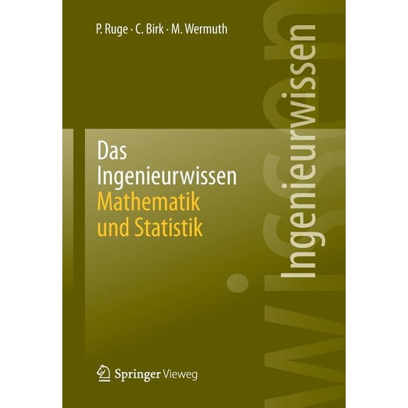 Das Ingenieurwissen: Mathematik Und Statistik, (Paperback)