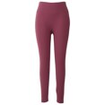 thumbnail image 1 of Las mujeres de alta cintura pantalones de yoga control de la barriga entrenamiento fitness pantalones de nylon deporte accessorysauce púrpura, 1 of 8