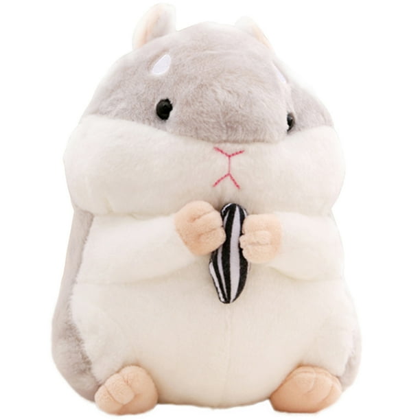 KAKOWELY Hámster de peluche, juguete de peluche, muñeco de hámster, juguete de hámster de peluche, regalo de cumpleaños para niños