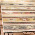 thumbnail image 2 of SAFAVIEH Montage Henrika Striped Indoor/Outdoor Area Rug, 2 of 7
