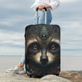 thumbnail image 7 of Fuzoiu Tribal Style Raccoon Print Suitcase Cover,Washable Luggage Covers for Suitcase,Elastic Luggage Protector Cover,Scratch Resistant Travel Suitcase Covers-Large, 7 of 7