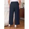 thumbnail image 4 of Daystry Womens Plus Size Wide Leg Lounge Pants High Waisted Drawstring Casual Lightweight Loose palazzo pants with Pockets, 4 of 15