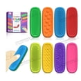thumbnail image 3 of 8-Pack Textured Sensory Toys - Silicone Material, Discreet Stress Relief, for Classrooms, Offices & On-the-Go, 3 of 8