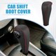 thumbnail image 2 of Cubierta para maletero de coche, pomo de cambio de marchas para Chevy Sonic 2012-2020, piel sintética, puntos negros y rojos, 2 of 7