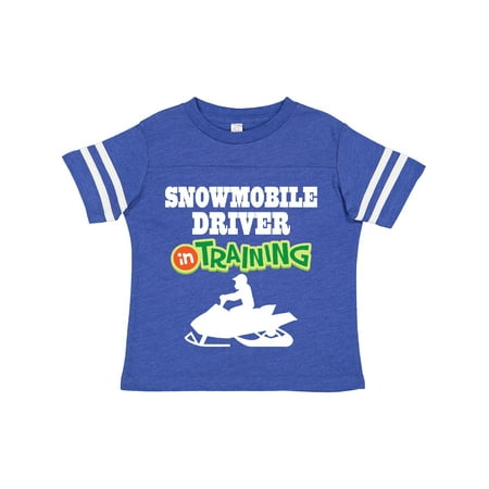 

Inktastic Snowmobile Driver in Training Gift Toddler Boy Girl T-Shirt