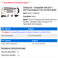thumbnail image 2 of Timing Set - Compatible with 2017 - 2019 Ford Explorer 3.5L V6 VIN 8 DOHC 2018, 2 of 2