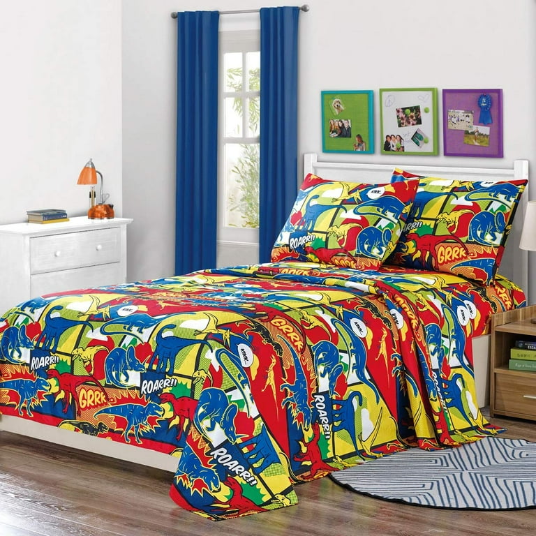 Walmart dinosaur sheets top