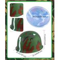 thumbnail image 2 of Casco de camuflaje de plástico Cotiny Kids Army para Halloween, 2 of 7