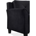 thumbnail image 3 of Bowery Hill Microfiber Sofa in Black, 3 of 5
