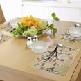 thumbnail image 4 of Ambesonne Floral Place Mats Set of 4, Vintage Boho Tree, Standard Size, Multicolor, 4 of 6